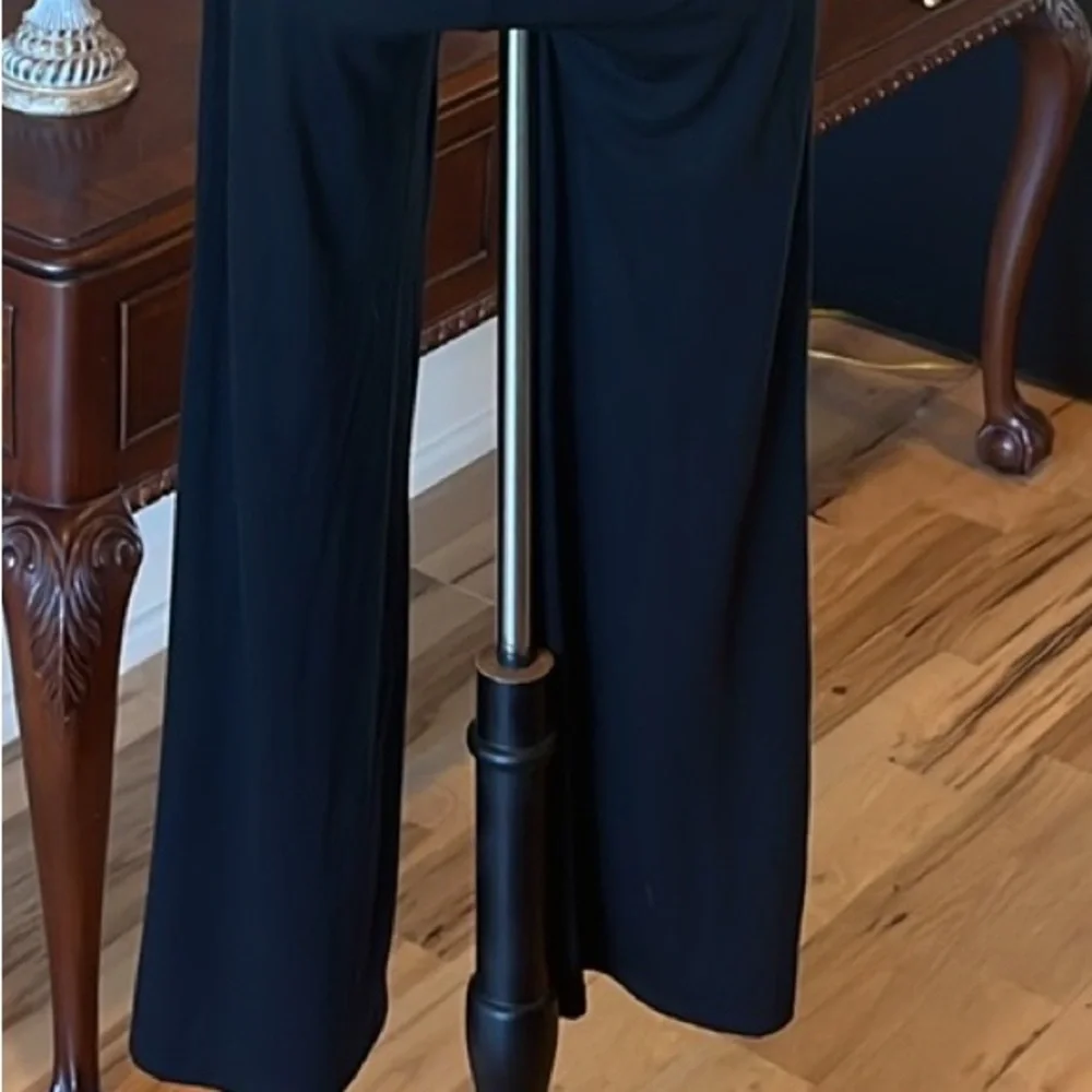 Comfy Strapless Black Knit Jumpsuit Strapless
